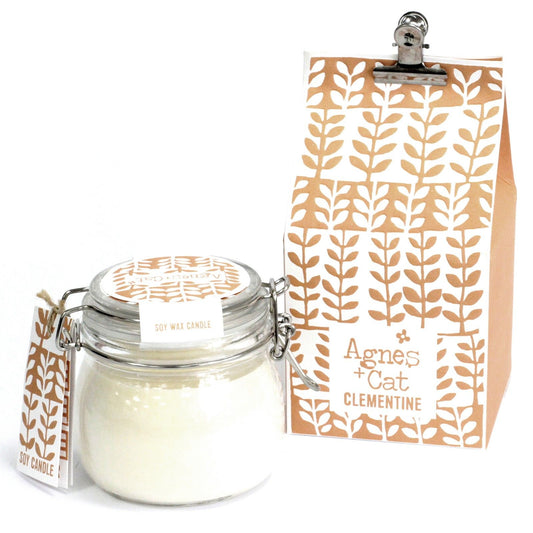 Agnes + Cat Kilner Jar Candle - Clementine