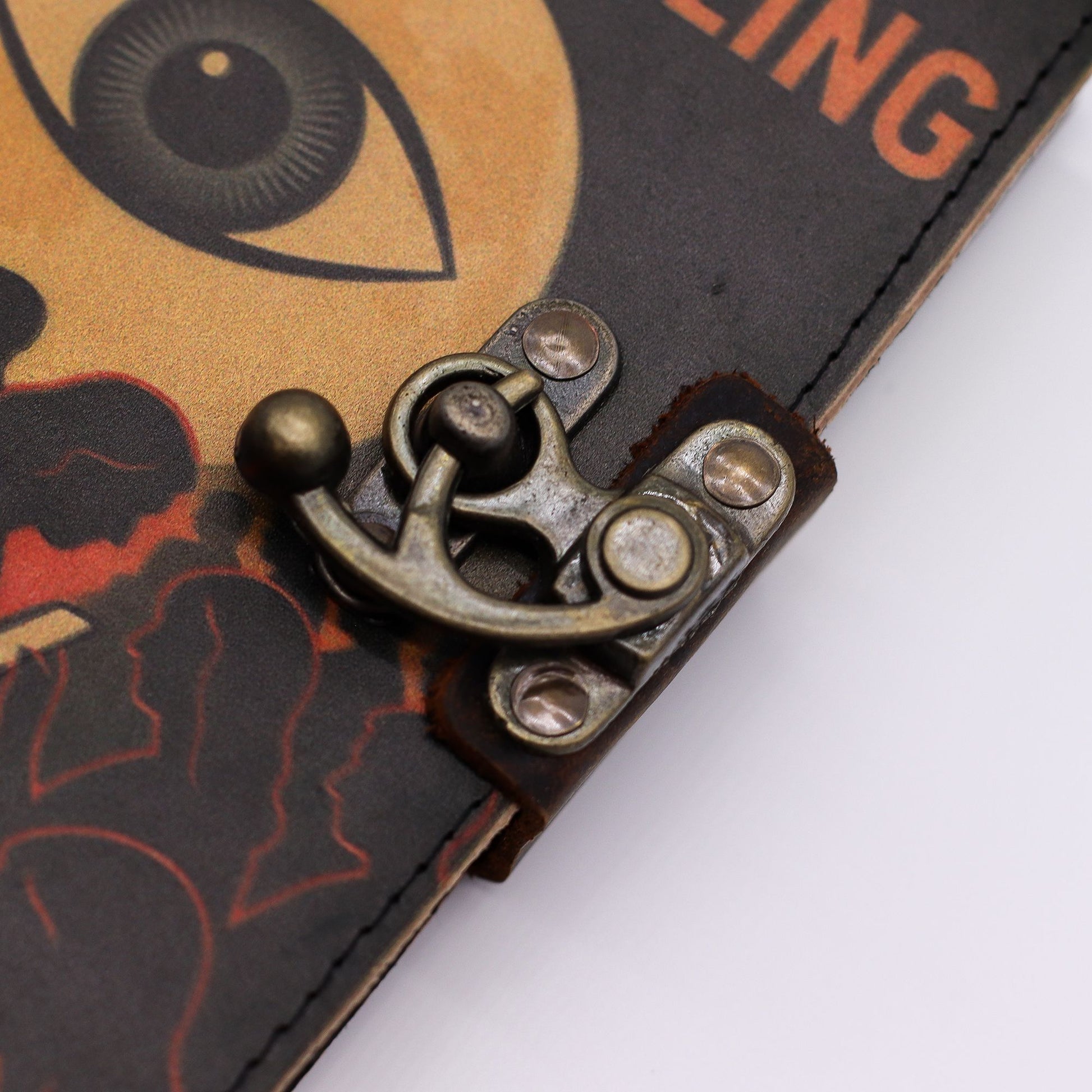 Leather Printed Notebook – Stop Doom Scrolling