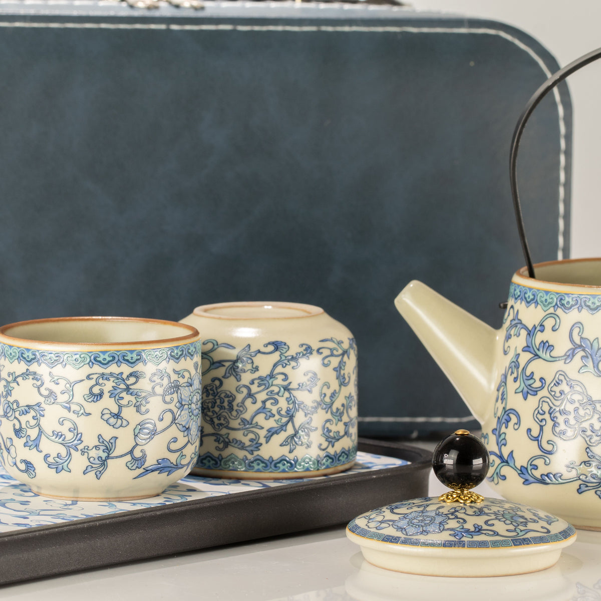 Ru Blue Tea Travel Set