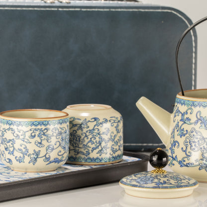 Ru Blue Tea Travel Set