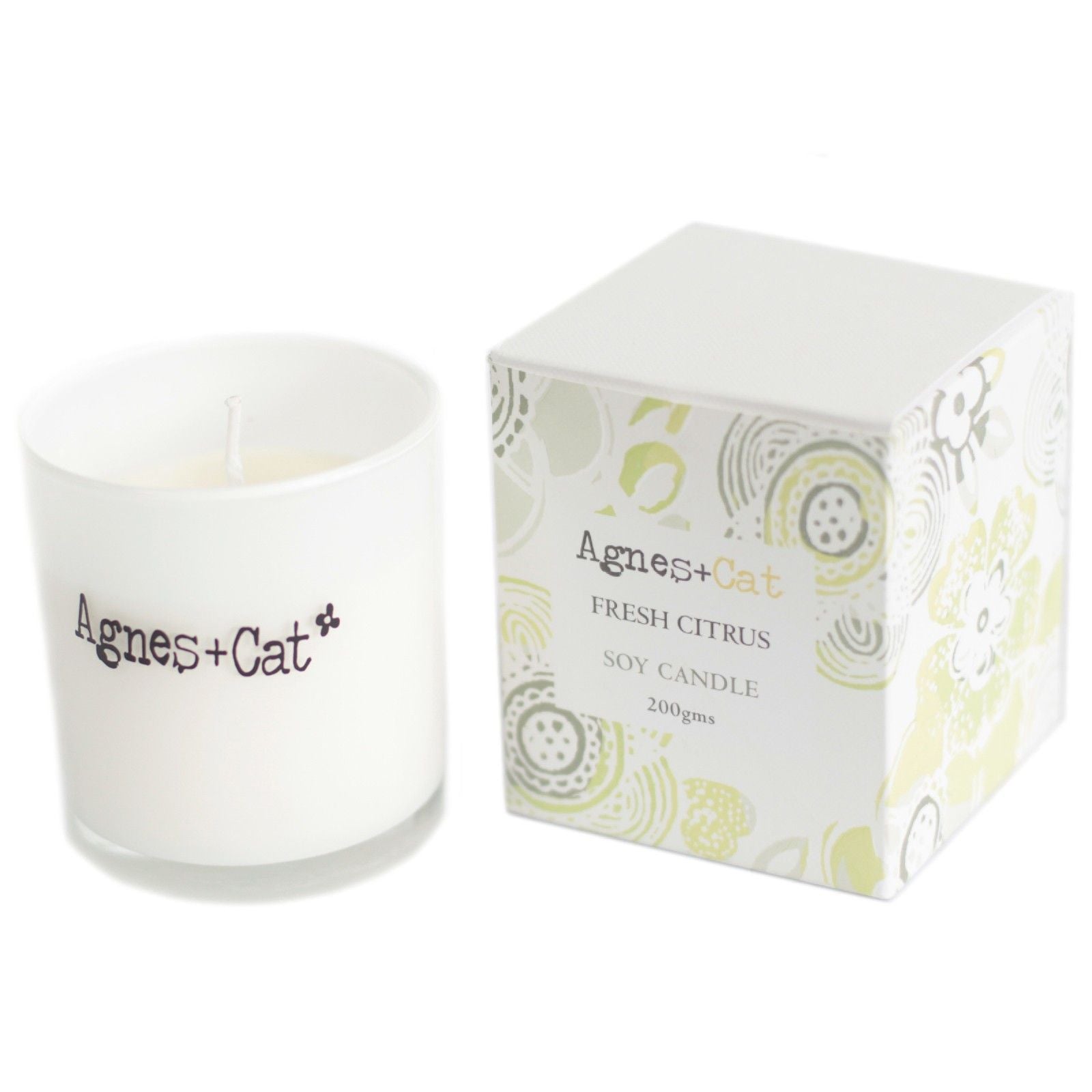 Agnes + Cat Votive Candle - Fresh Citrus