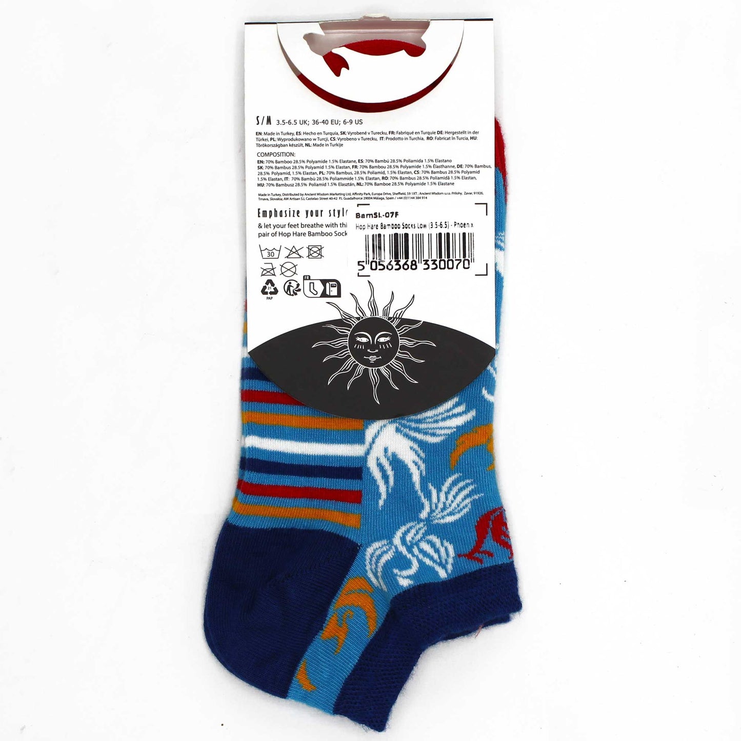 Hop Hare Bamboo Socks Low Phoenix