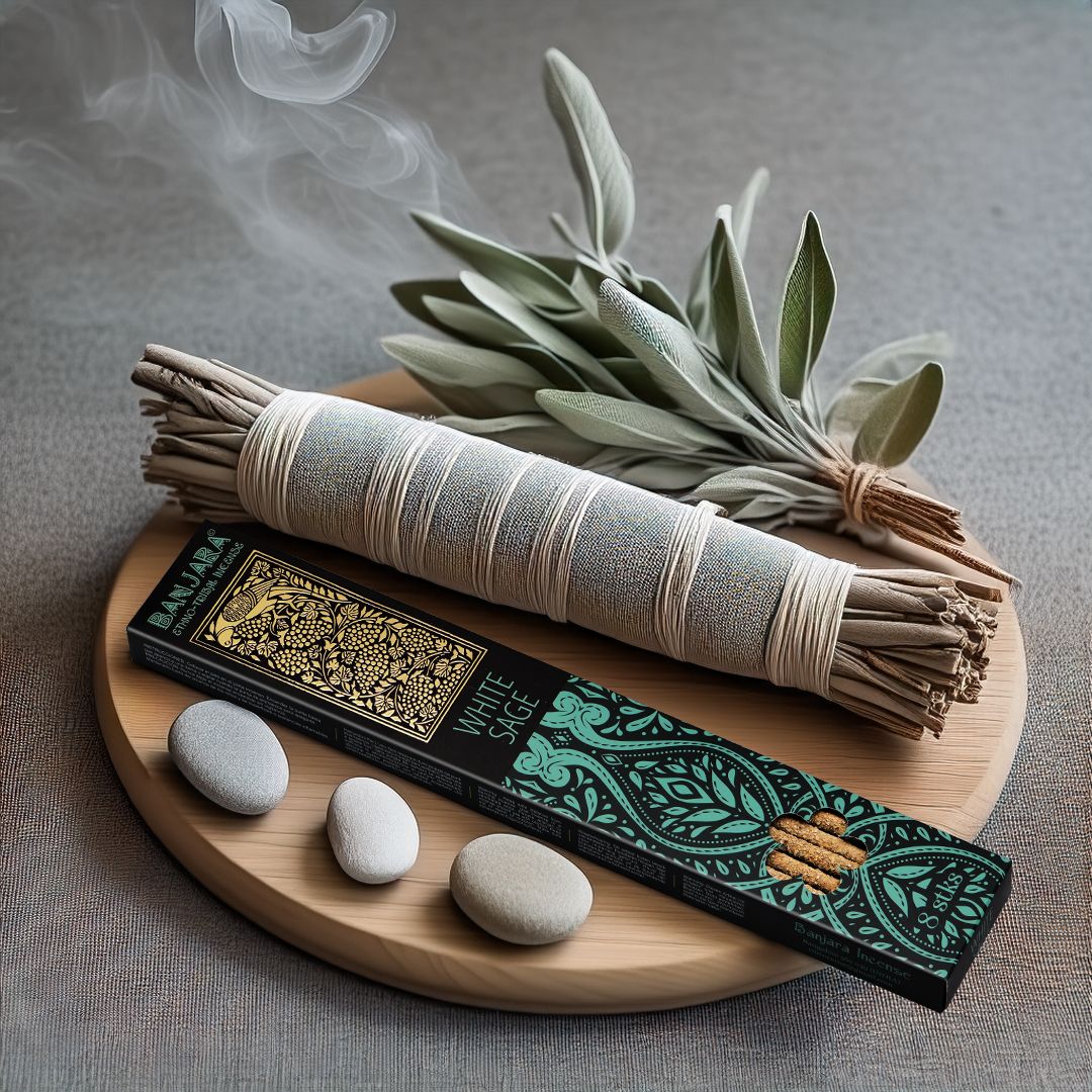ZBanjara Extra Long Smudge Stick - White Sage