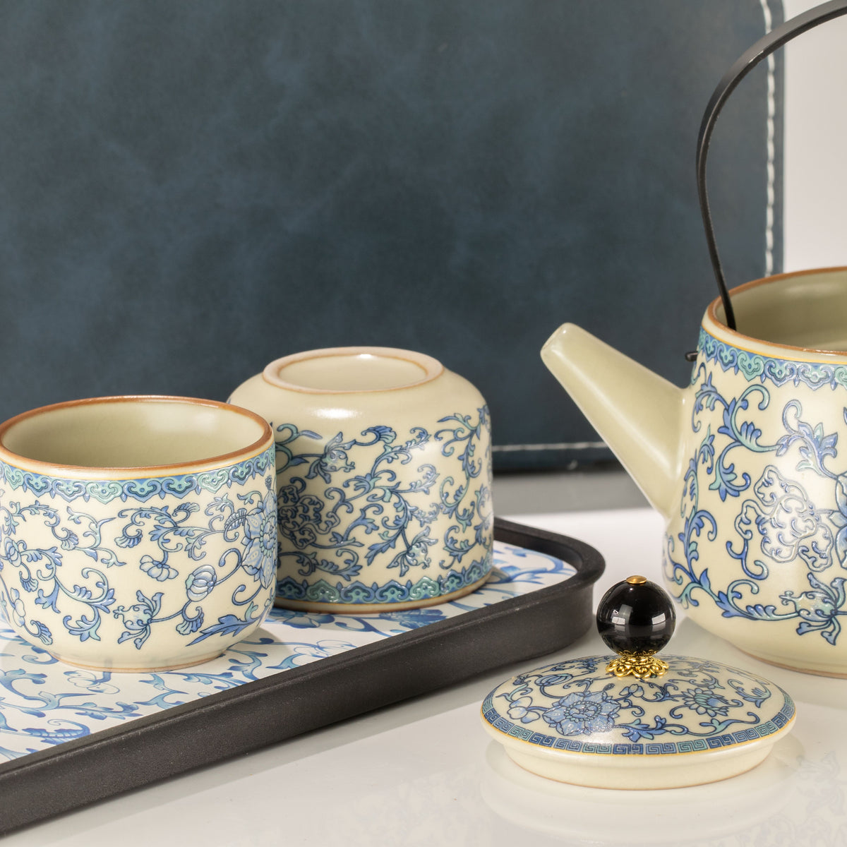 Ru Blue Tea Travel Set
