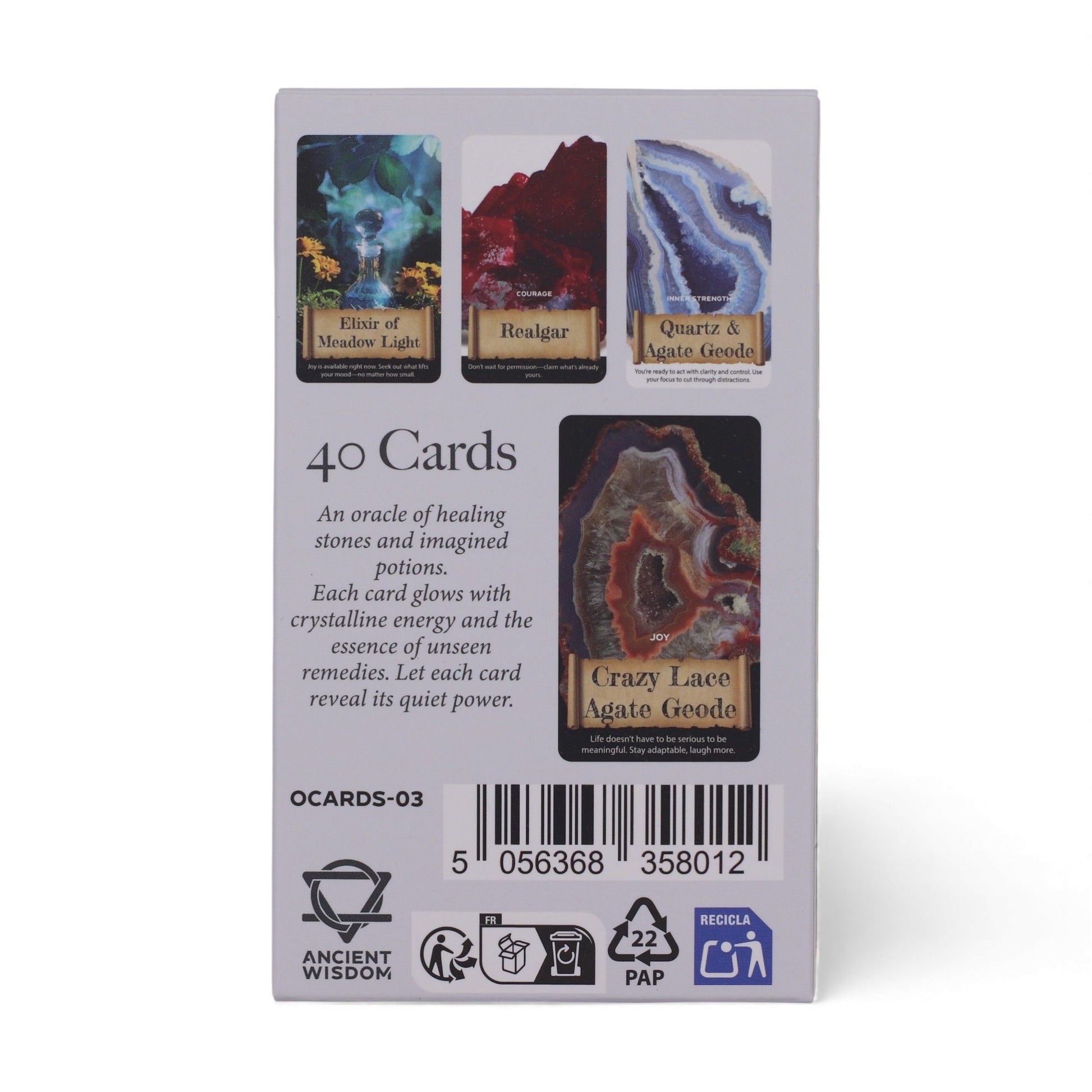Crystals & Elixirs Oracle Cards – Energy Deck