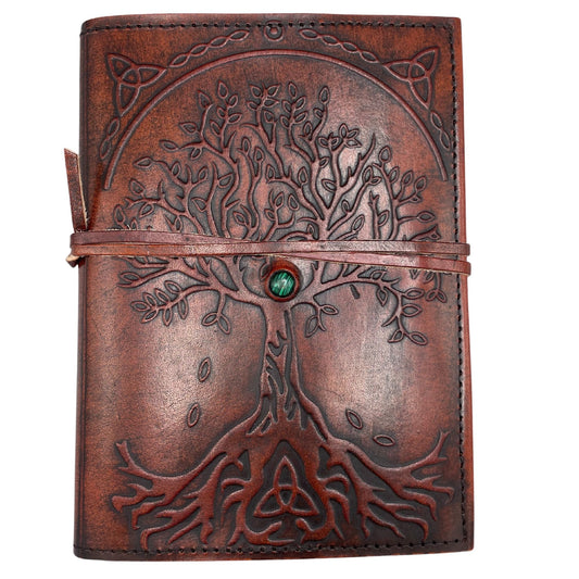 Small Tree of Life Leather Journal
