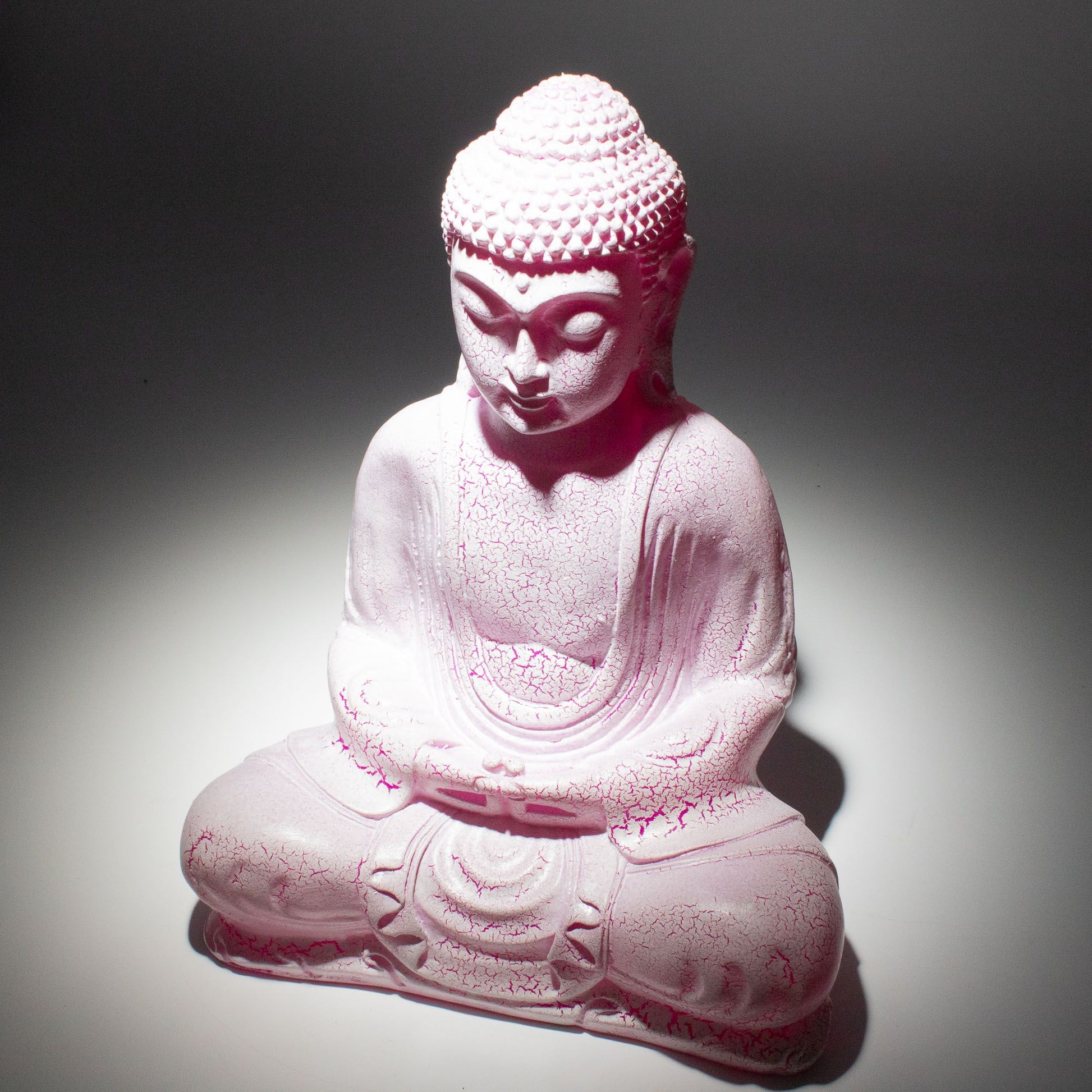 Cherry Meditation Buddha Lamp