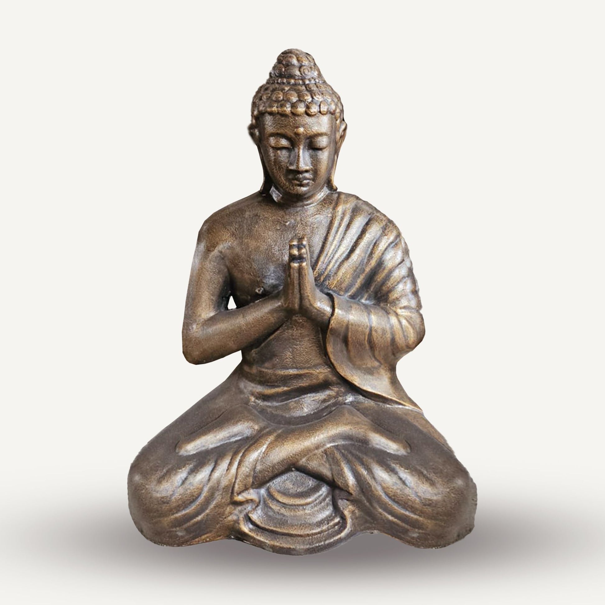 Large Ganesh wall art relief in iron frame, 0.7×1m