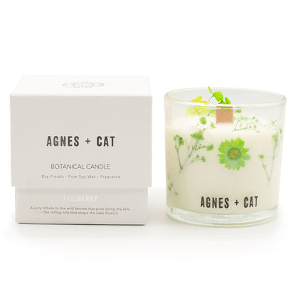 Agnes & Cat Botanical Soy Wax Candle - Fellberry