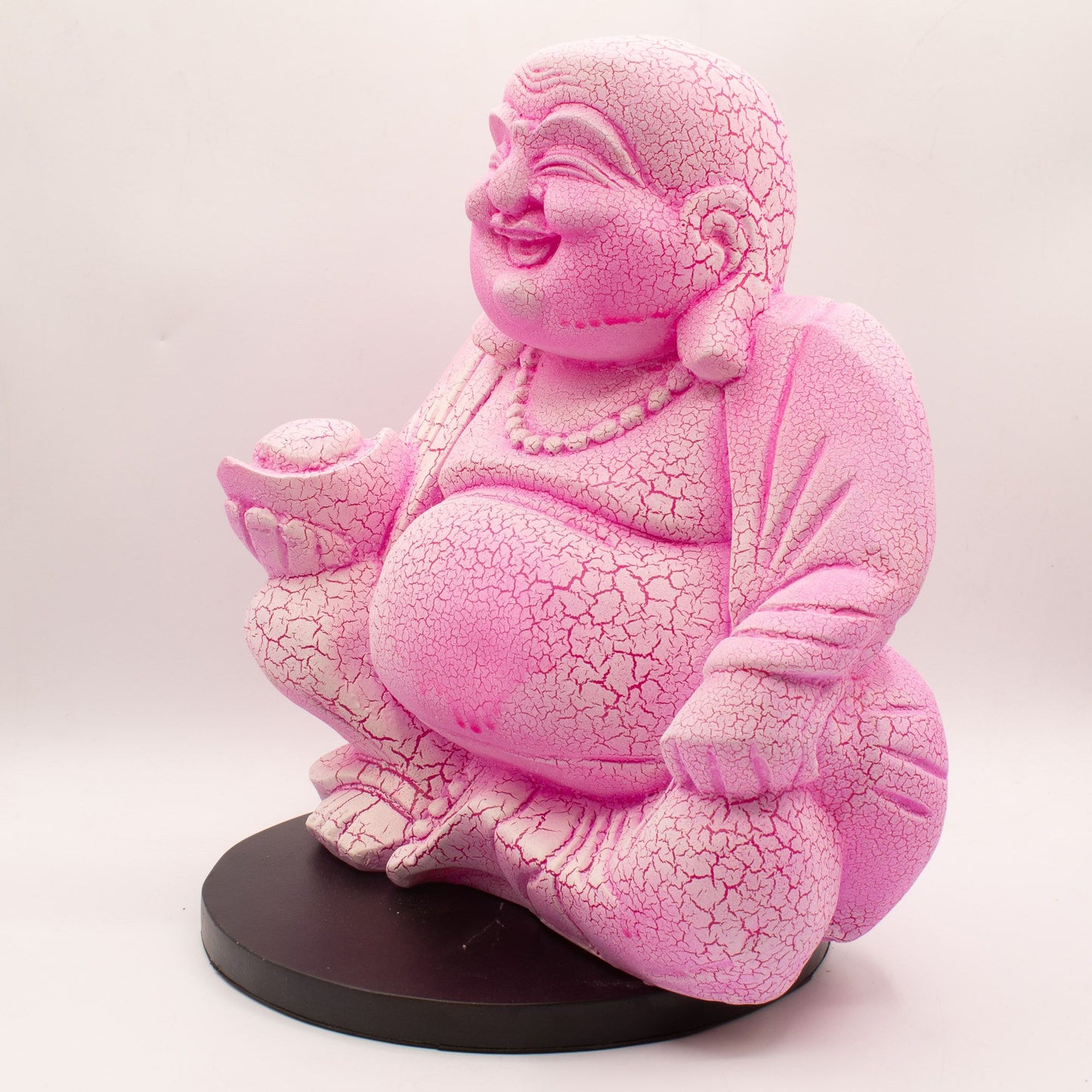 Dragonfruit Laughing Buddha Lamp