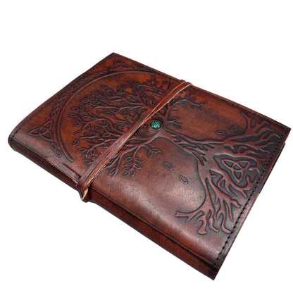 Small Tree of Life Leather Journal