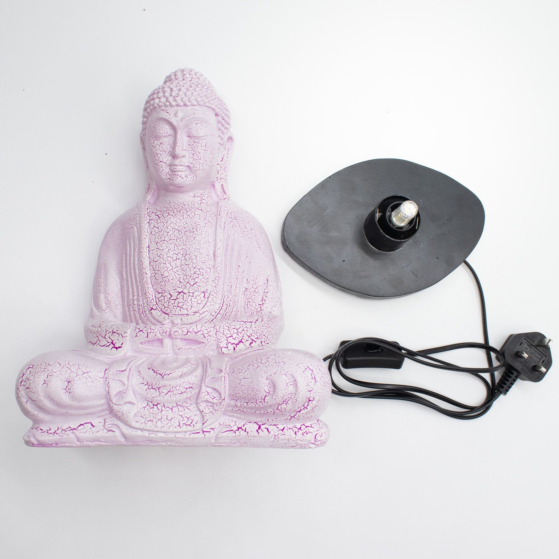 Cherry Meditation Buddha Lamp
