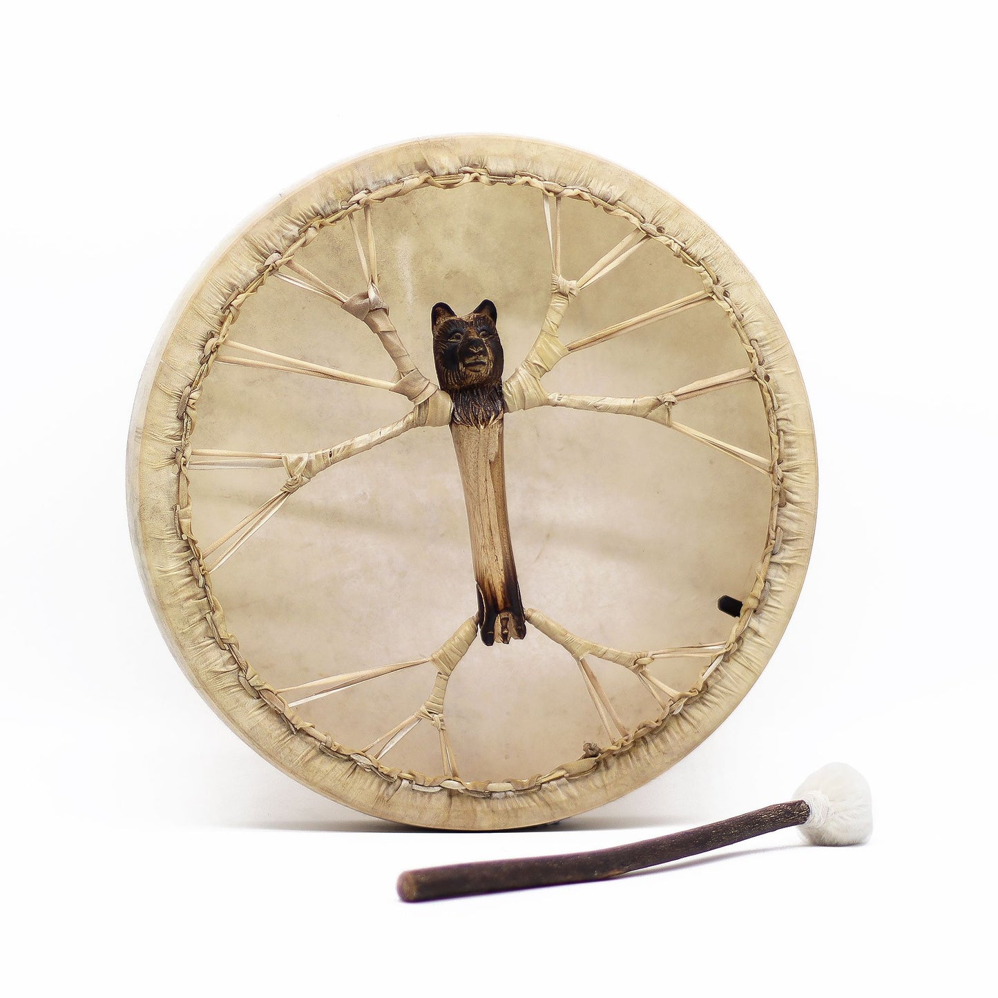 Spirit of the Bear - Shaman Drum & Stick- Tunable