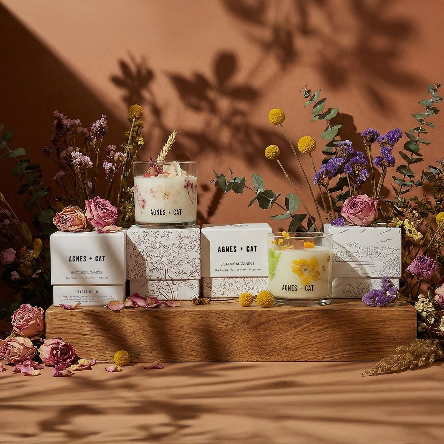 Agnes & Cat Botanical Soy Wax Candle - Moorland