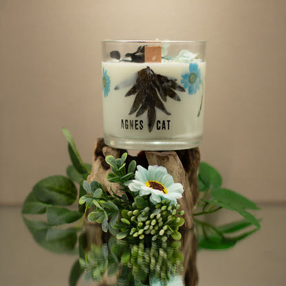 Agnes & Cat Botanical Soy Wax Candle - Seasalt & Moss