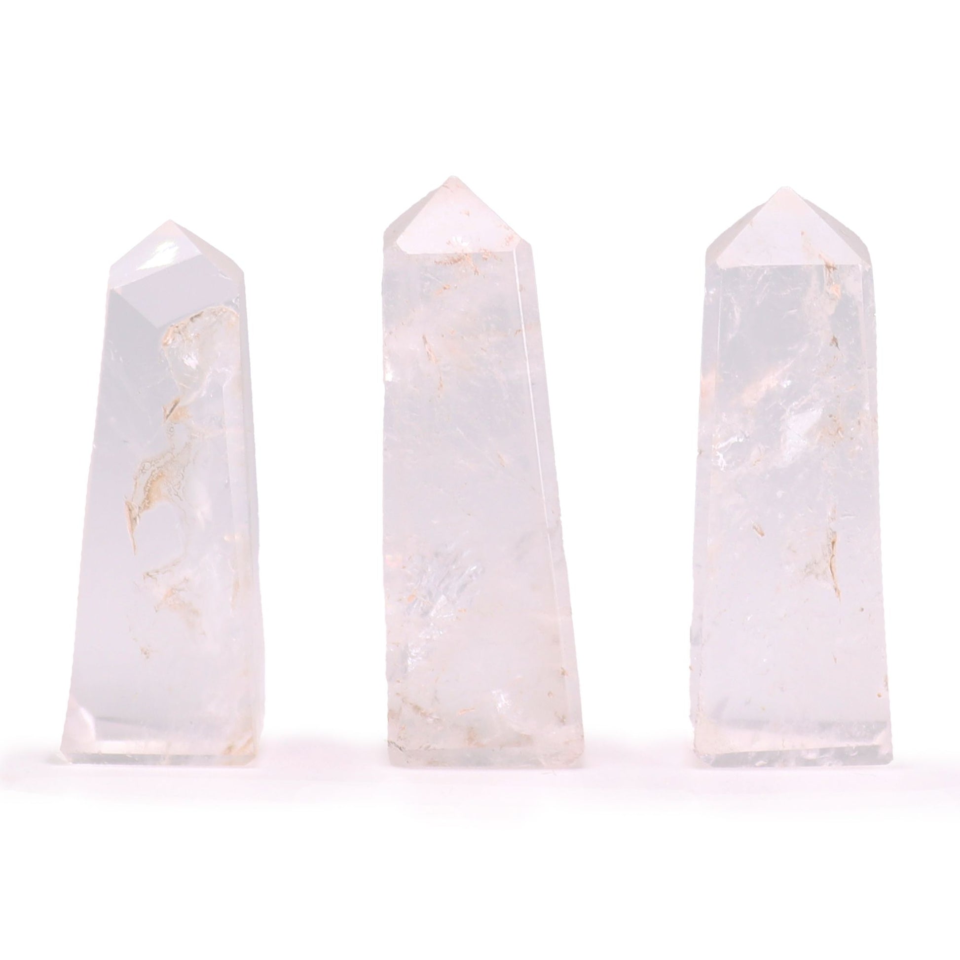 Gemstone Obelisk Points - Clear Quartz