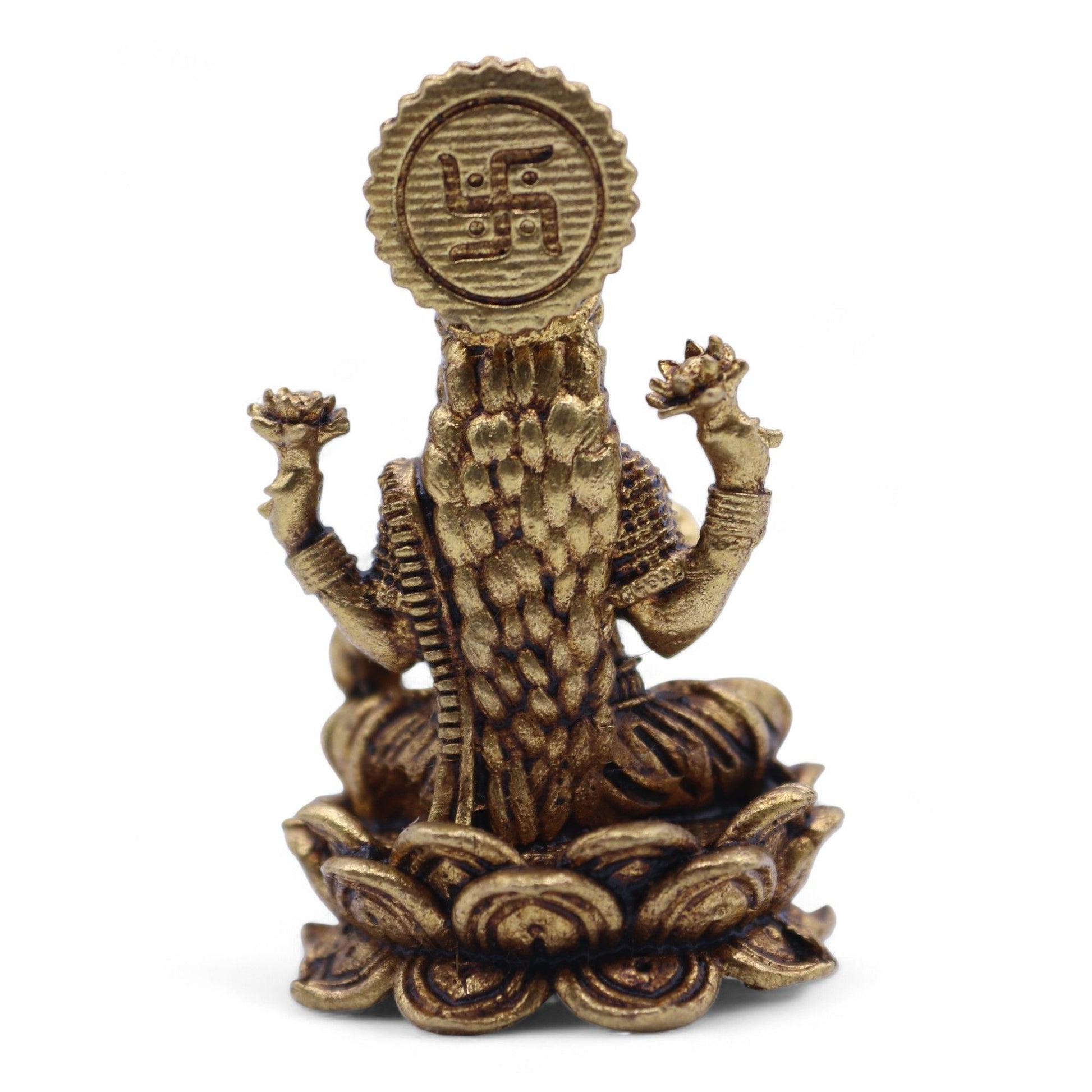 Brass Miniature Gods - Laxmi