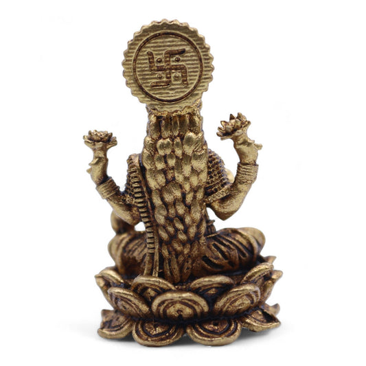 Brass Miniature Gods - Laxmi