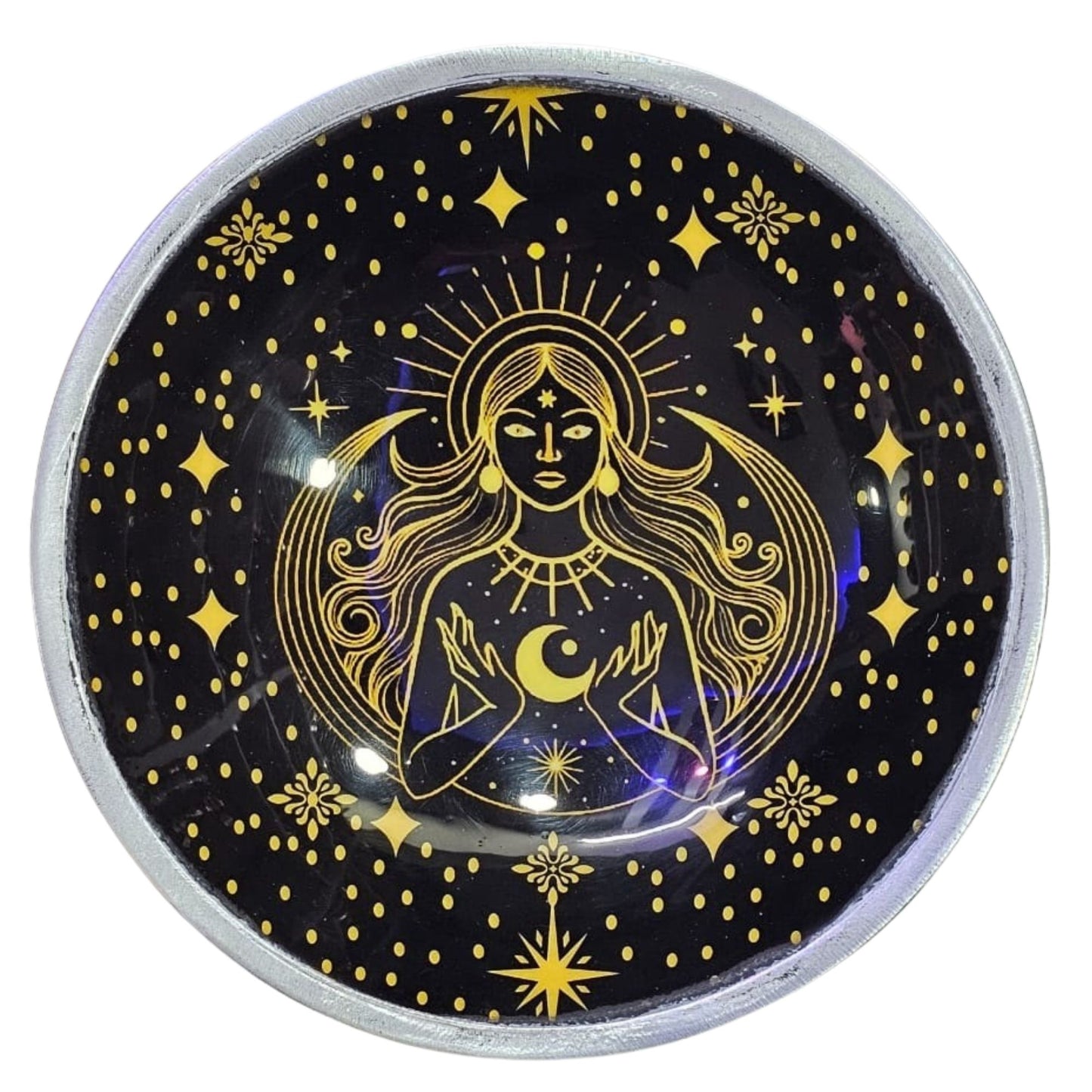 Gold Goddess Altar Dish