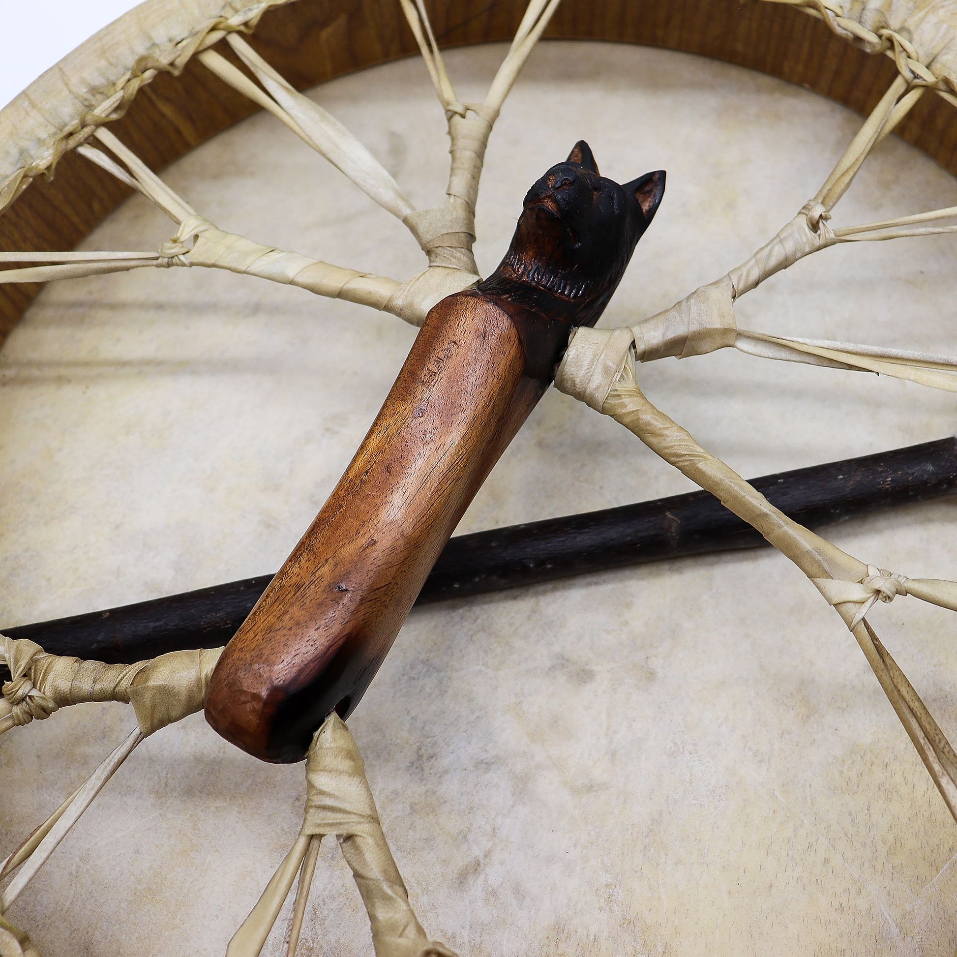 Spirit of the Wolf - Sharman Drum & Stick- Tunable