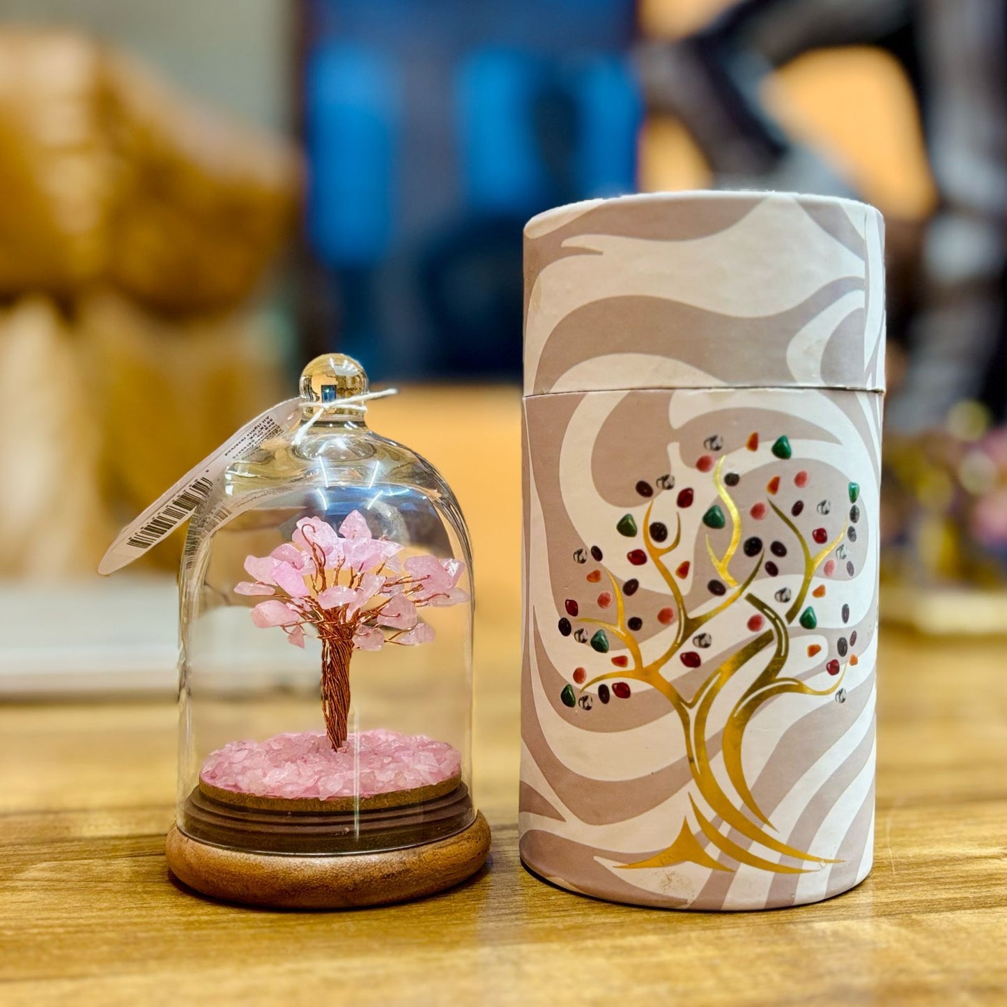 Gemstone Dome Garden - Rose Quartz