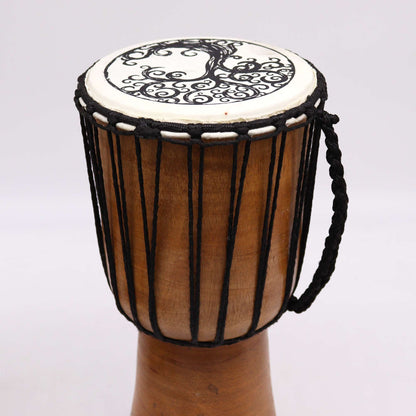 Tree of Life Wide Top Djembe Drum