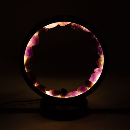 Gemstone Halo Lamp – Zen Spirit Amethyst
