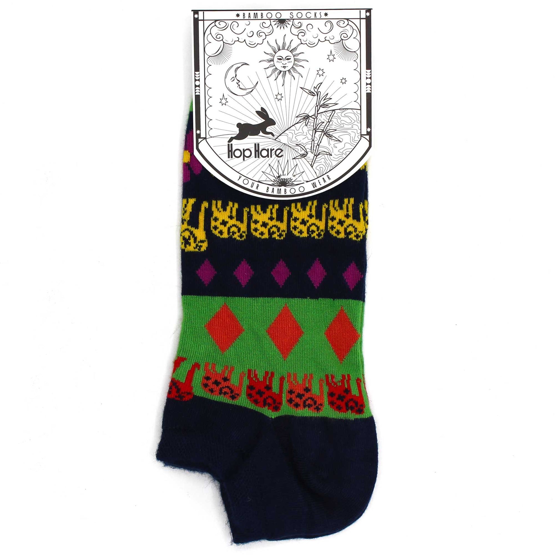 Hop Hare Bamboo Socks Low Lucky Elephant