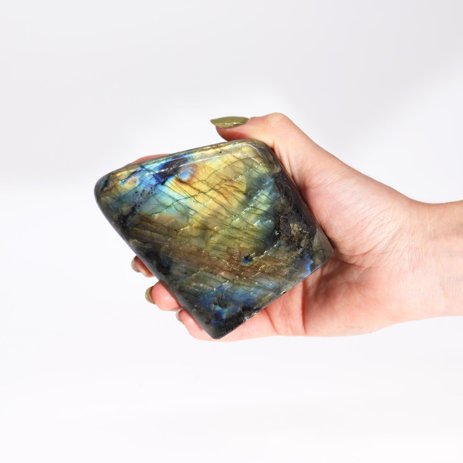 Large Madagascar Labradorite Statement Stone