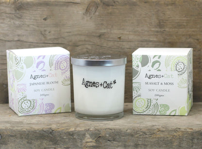 Agnes + Cat Votive Candle - White Fig
