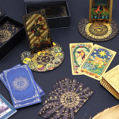 Shuttle Mirror Holographic Tarot Card Set with Booklet