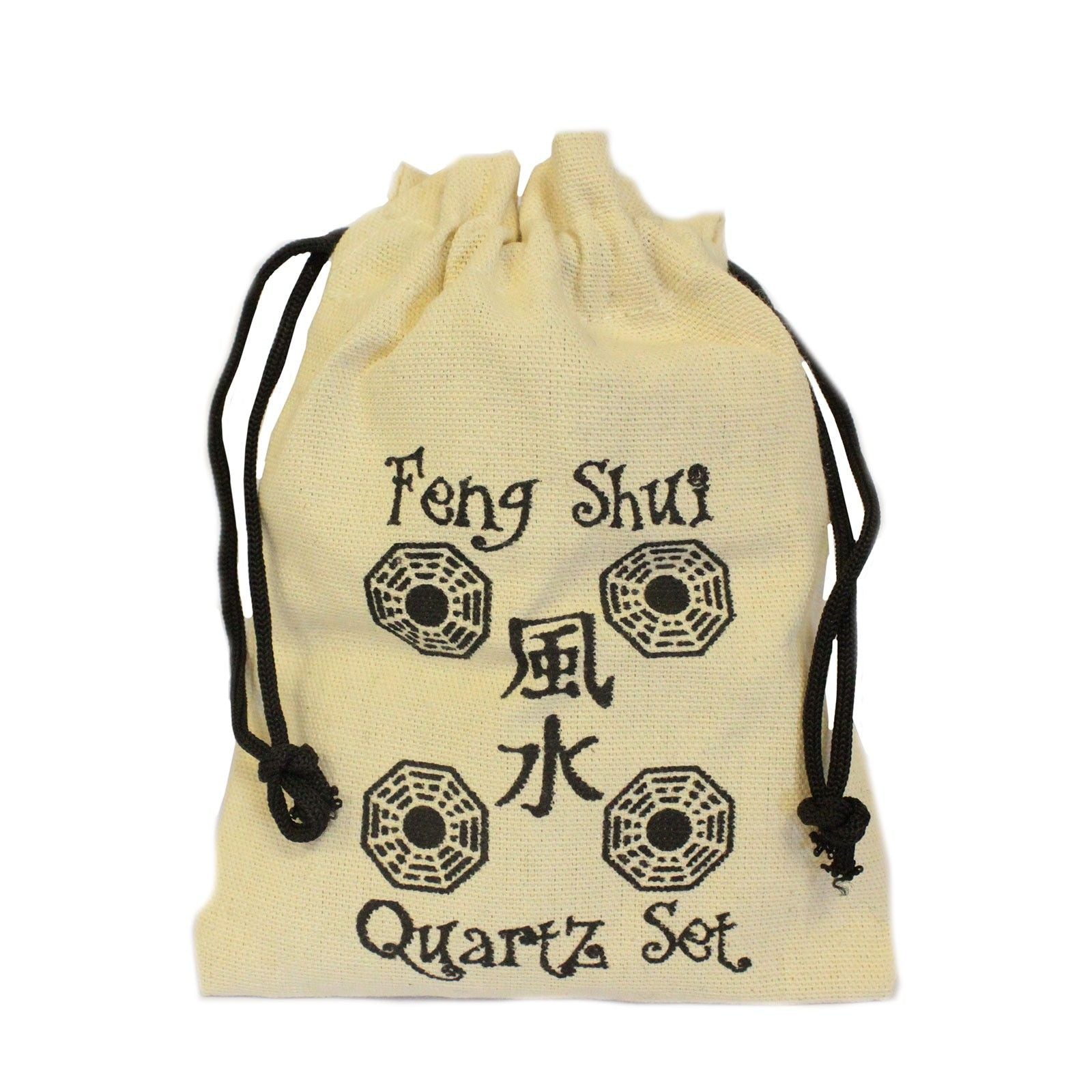 Fengshui Quatra-Set Natural Quartz DV