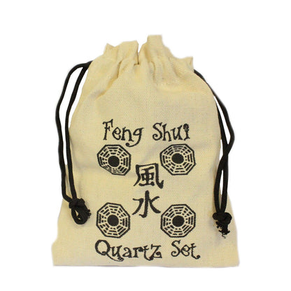 Fengshui Quatra-Set Natural Quartz DV