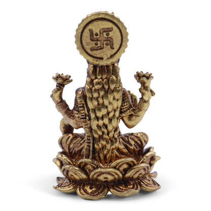 Brass Miniature Gods - Laxmi