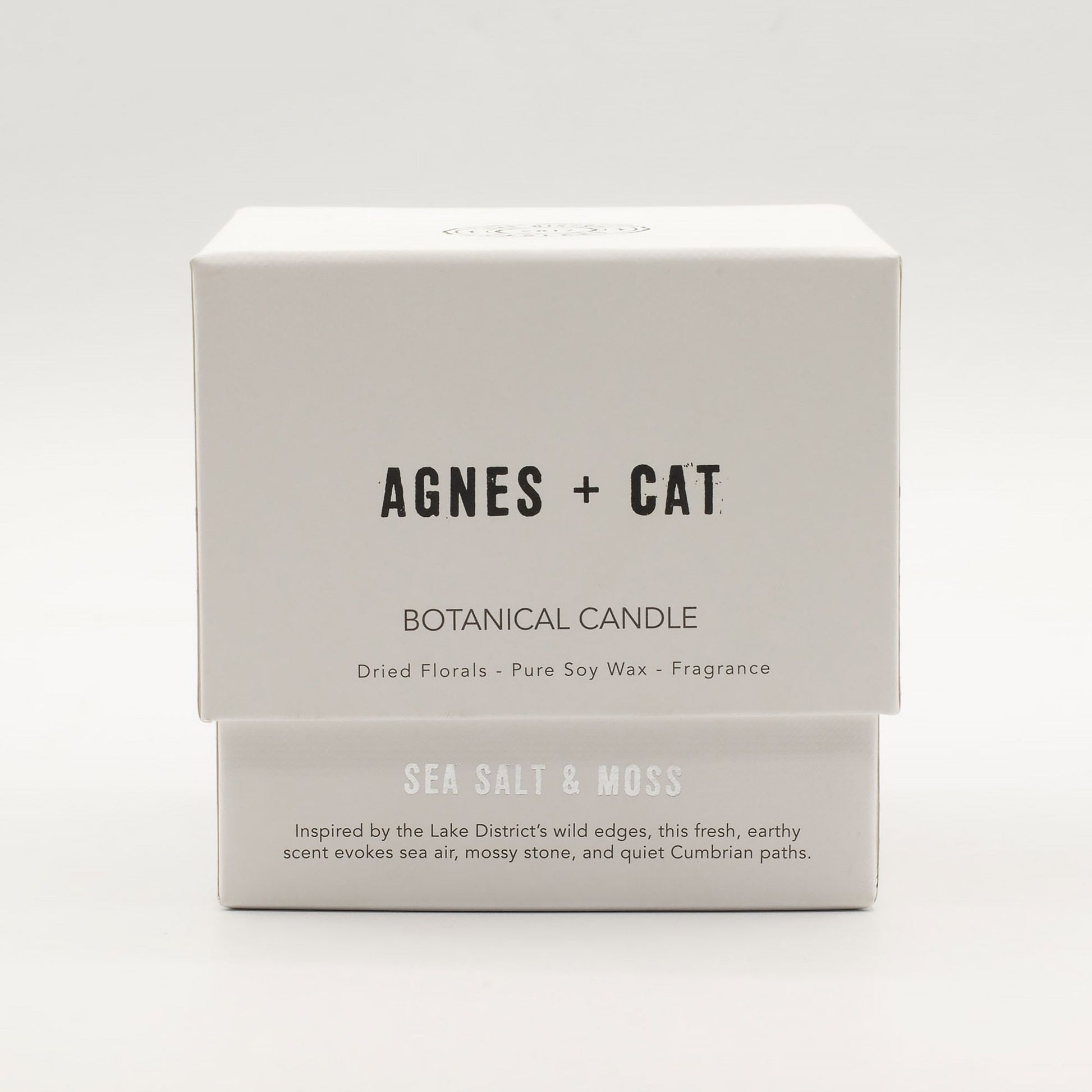 Agnes & Cat Botanical Soy Wax Candle - Seasalt & Moss