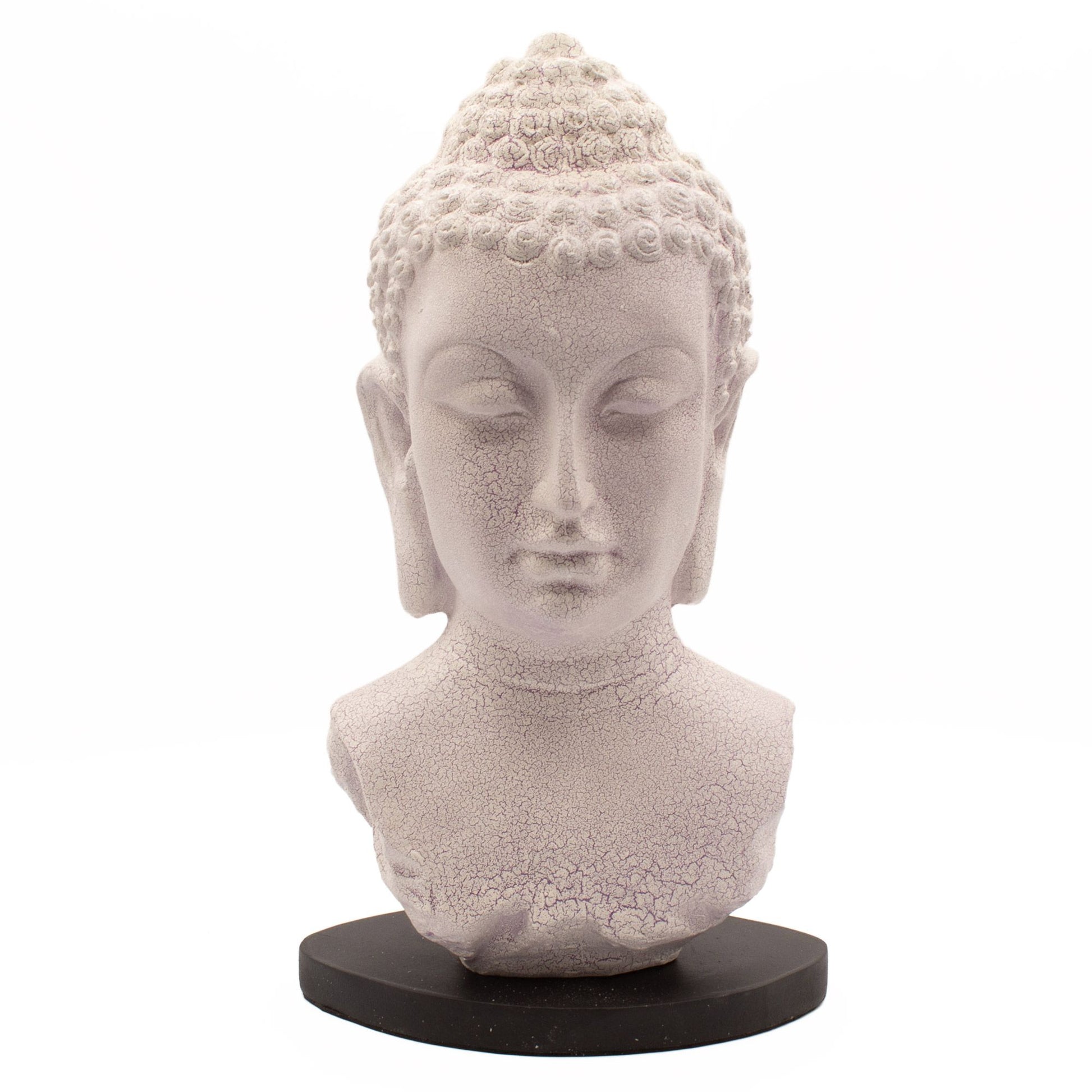 Lavender Buddha Bust Lamp