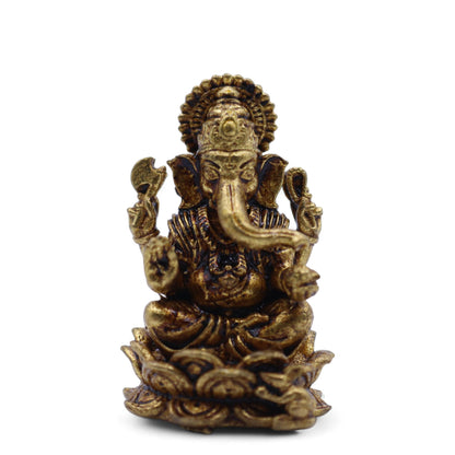 Brass Miniature Gods - Ganesha