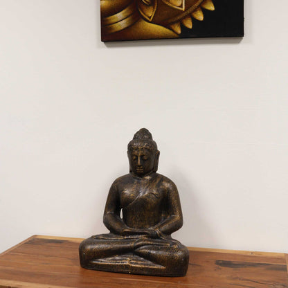 Medium Buddha Antique Gold - 0.5m