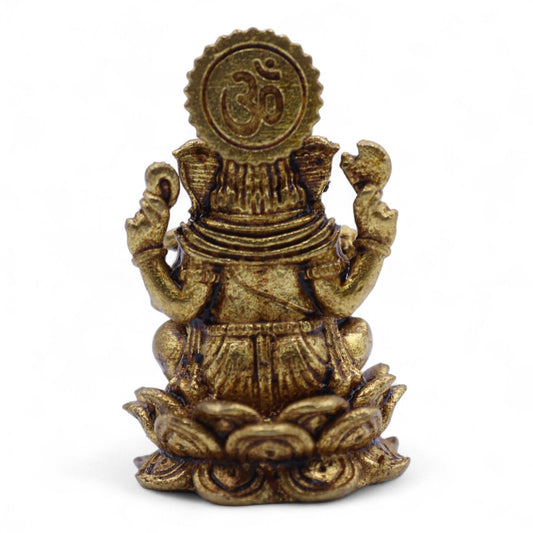 Brass Miniature Gods - Ganesha