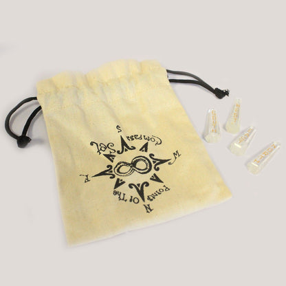 Points of the Compass Quartz Stone Set DV