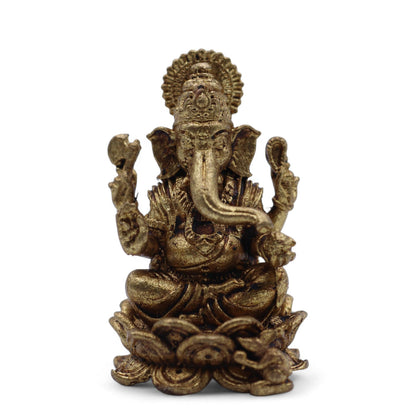 Brass Miniature Gods - Ganesha