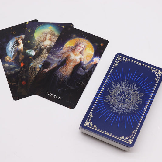 Goddess Arcana Tarot Cards Set with Guide Book