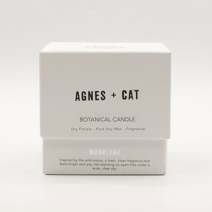 Agnes & Cat Botanical Soy Wax Candle - Moorland
