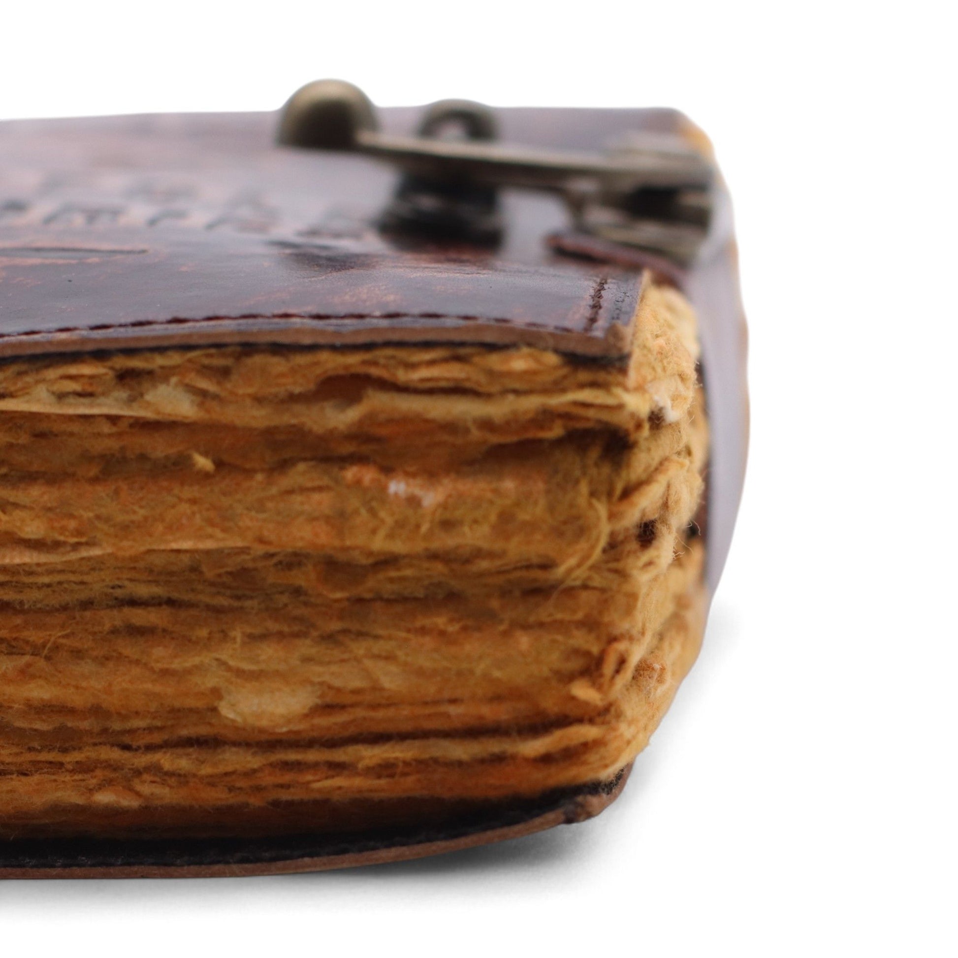 Fat Deckled Leather Notebook – The Book of Untold Stories