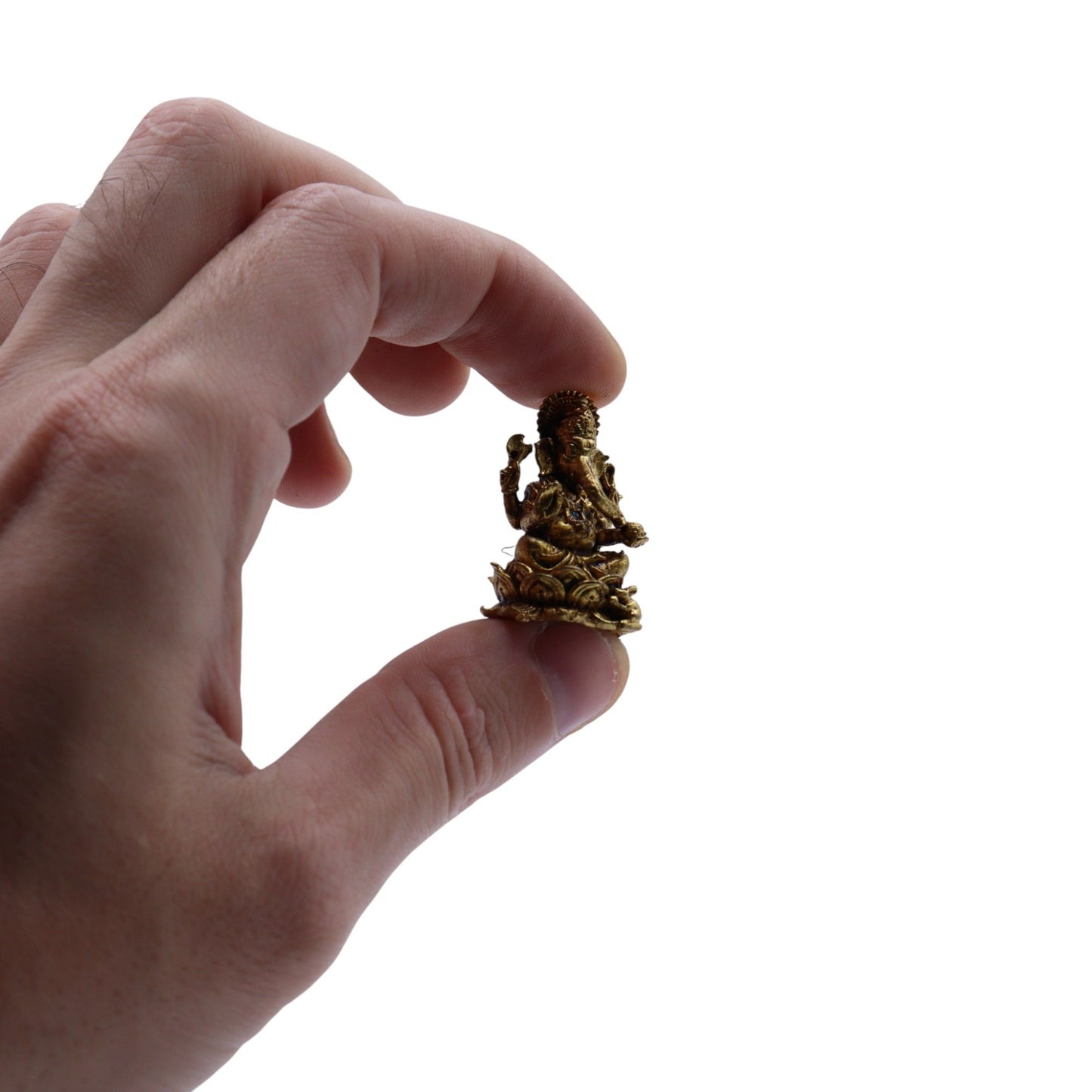Brass Miniature Gods - Ganesha