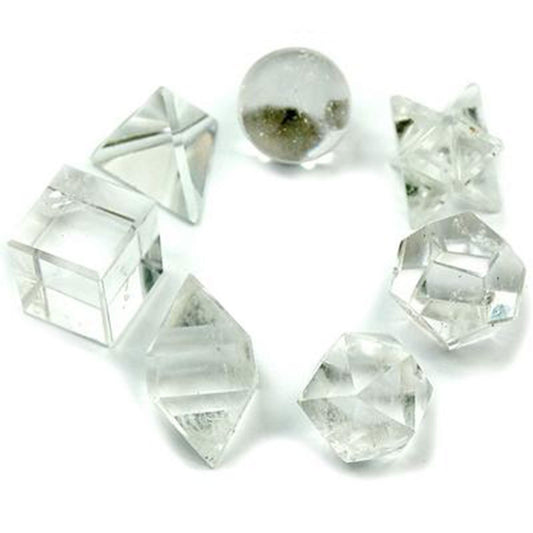 Geometric Seven Piece Crystal Set DV