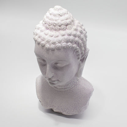 Lavender Buddha Bust Lamp