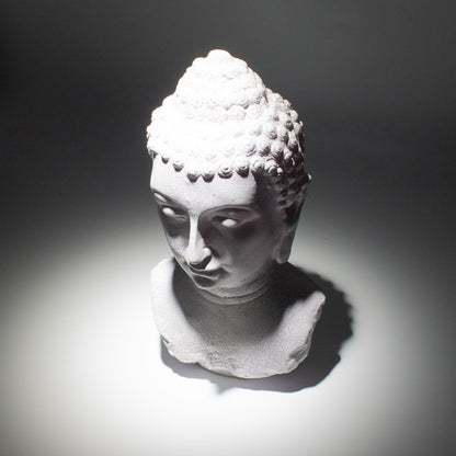 Lavender Buddha Bust Lamp