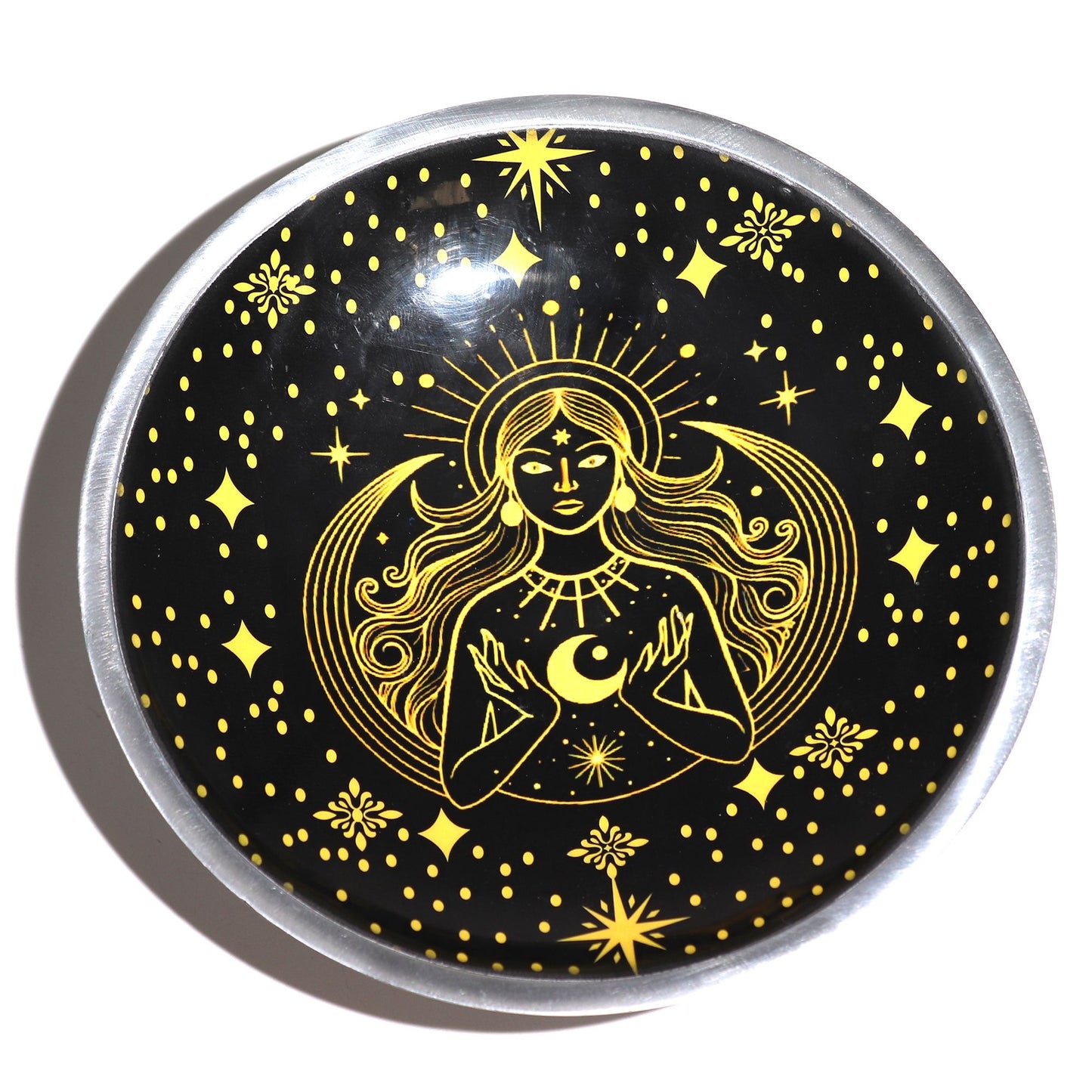 Gold Goddess Altar Dish