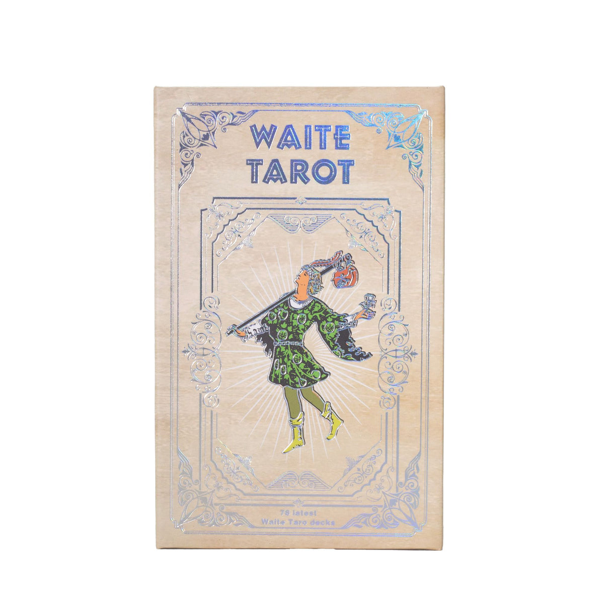 Silver Foil Waite Tarot Card Set with Booklet